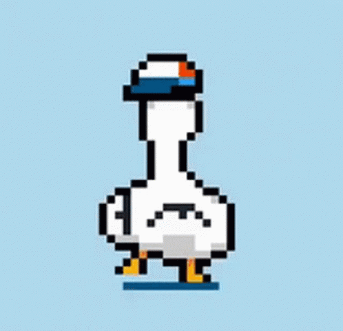 dancing duck